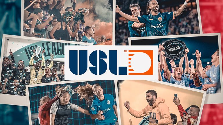 The USL is the largest pre-professional and professional soccer organisastion in North America with (Credit - AP Photo/USL)