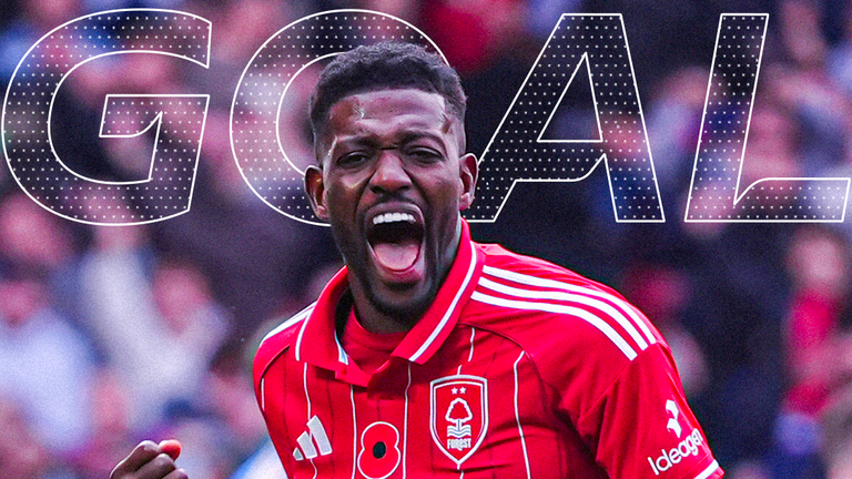 Forest's Sangare scores against Leeds