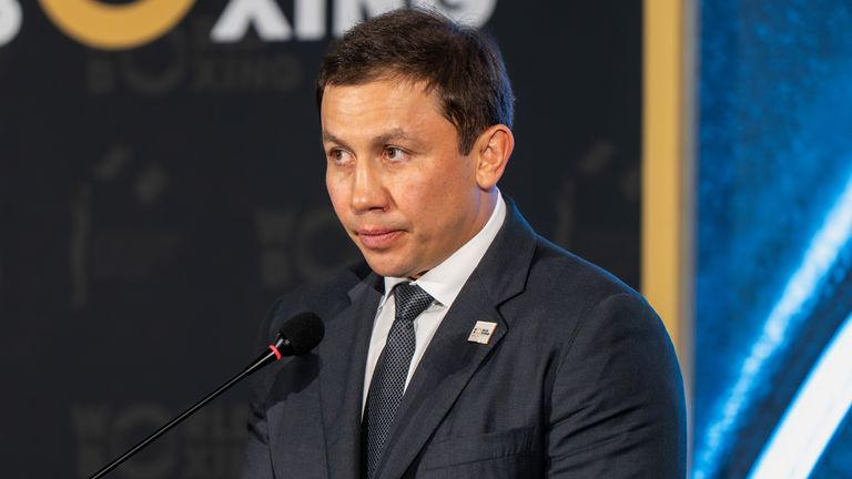 Gennadiy Golovkin was named the new president of World Boxing.