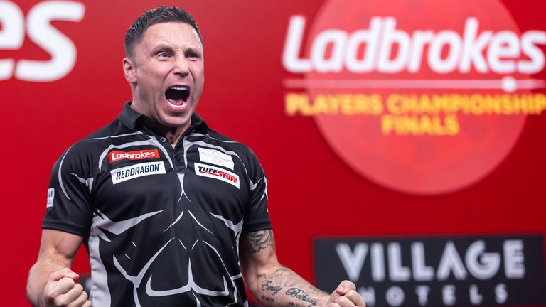 Gerwyn Price at the Players Championship Finals
