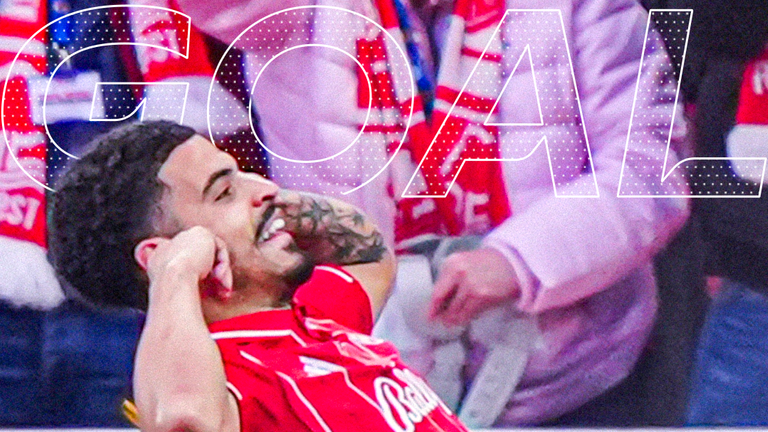 Forest's Gibbs-White scores against Newcastle