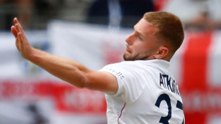 England's Gus Atkinson, The Ashes (Associated Press)