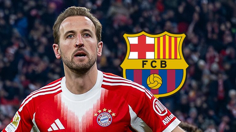 Harry Kane is a transfer target for Barcelona