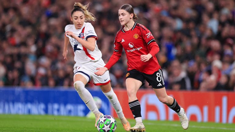 Jess Park was in inspired form against PSG