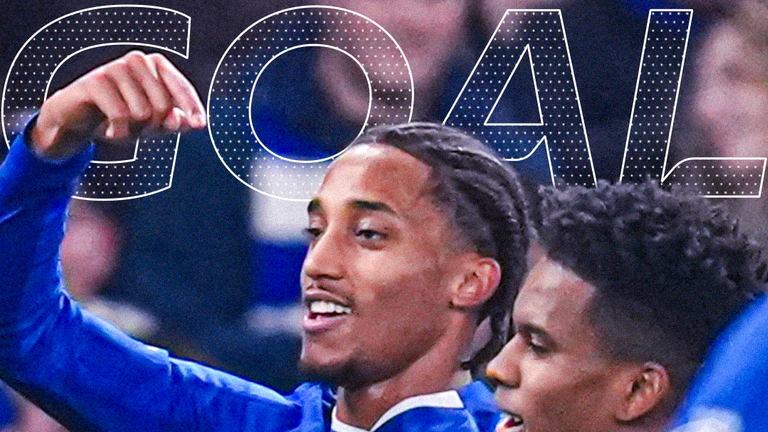 Chelseas Joao Pedro scores against Wolves