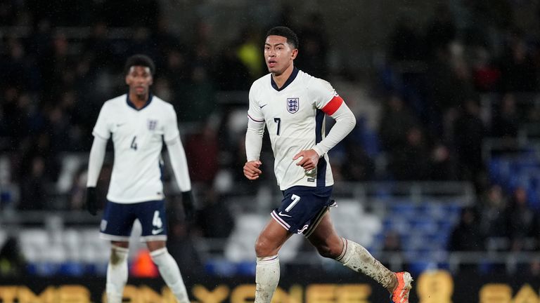 Jobe Bellingham captained England U21's against the Republic of Ireland
