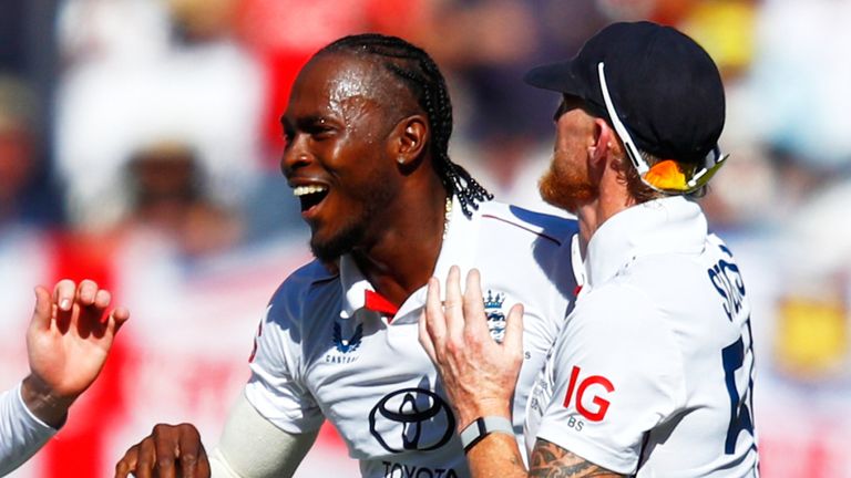 England's Jofra Archer, The Ashes (Associated Press)