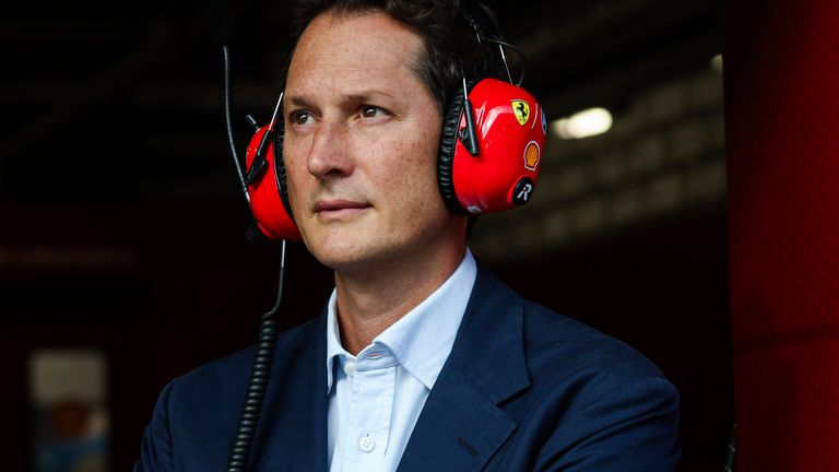 Presidente da Ferrari, John Elkann