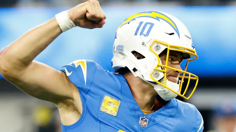 Justin Herbert, Los Angeles Chargers (Getty Images)