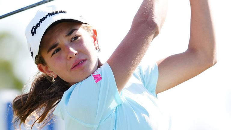 Trump's granddaughter misses cut and finishes last on LPGA Tour debut