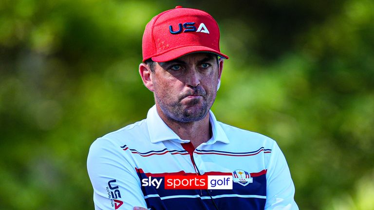 Keegan Bradley at the Ryder Cup.