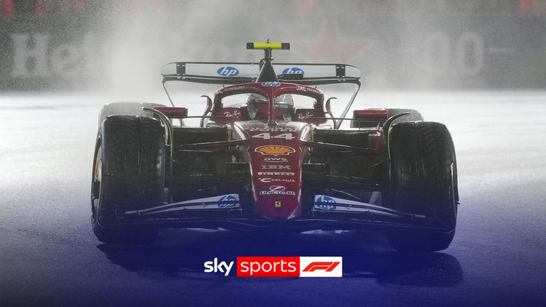 Lewis Hamilton last in Q1 Las Vegas