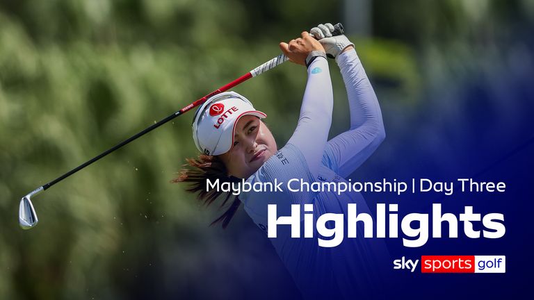 Highlights from the  third round of the Maybank Championship on the LPGA Tour.