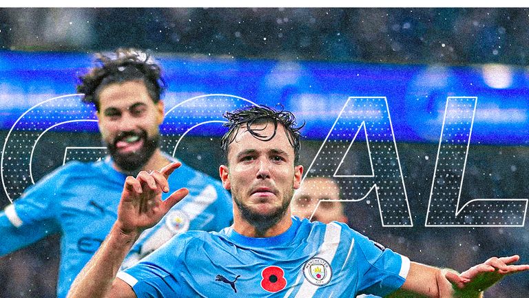 Man City double their lead.