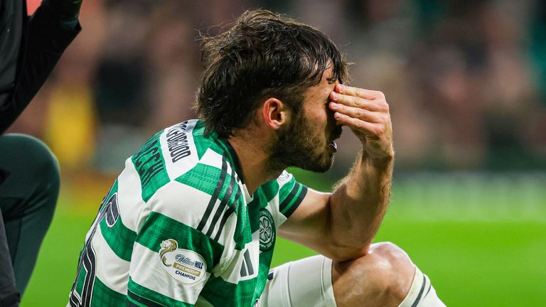 Marcelo Saracchi looks set to join Celtic's mounting list of injuries