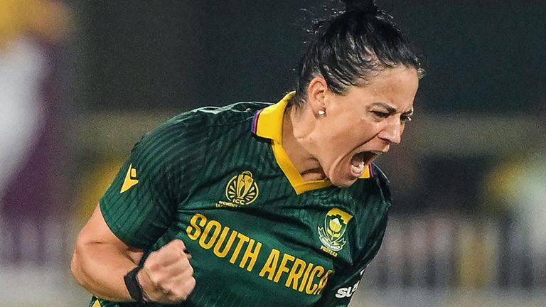 दक्षिण आफ्रिकेची मारिजन कॅप, महिला क्रिकेट विश्वचषक (Getty Images)