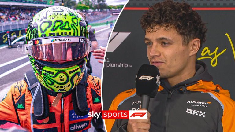 Lando Norris talks about the Formula 1 Drivers Championship.