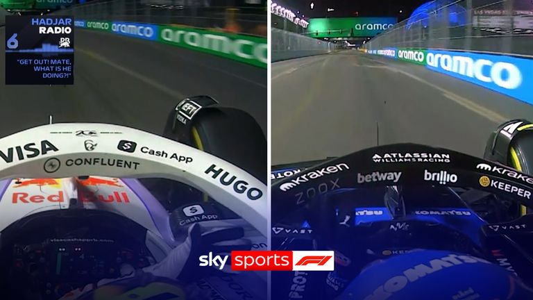 Raing Bulls' Isack Hadjar was left furious with Williams driver Alex Albon for what he perceived to be impeding during P1.