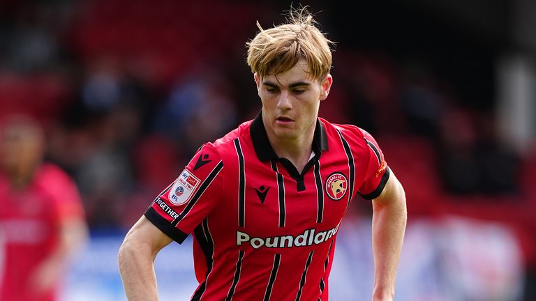 Nathan Lowe scored 18 goals in 30 games during a loan spell at Walsall across the first half of 2024/25