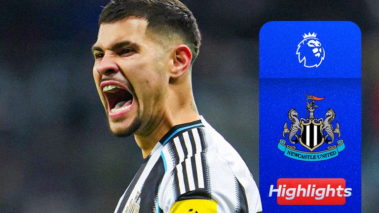 Newcastle vs Man City - vertical highlights