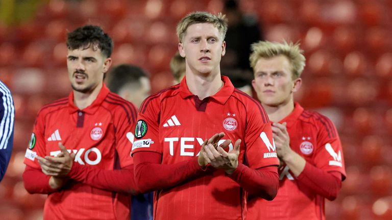 Aberdeen play Strasbourg in their final home game of the League Phase