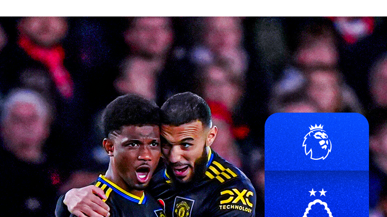 Forest vs Man Utd vertical highlights