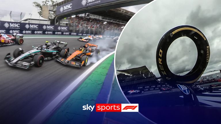 Watch the 10-second penalty collision between Oscar Piastri and Kimi Antonelli that caused Charles Leclerc's DNF from a new angle.