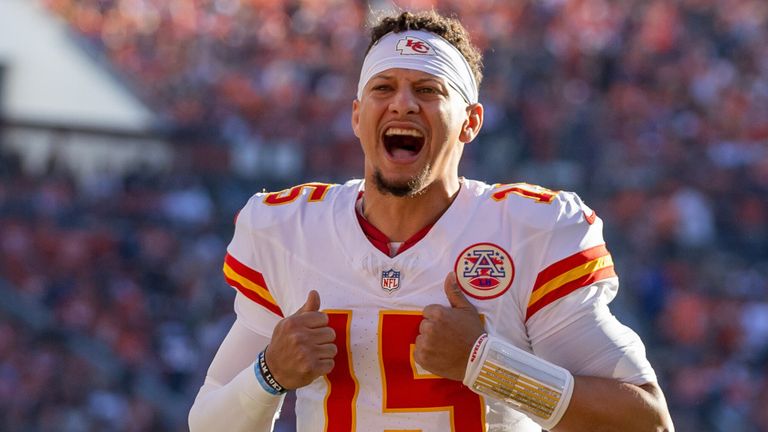 Kansas City Chiefs quarterback Patrick Mahomes