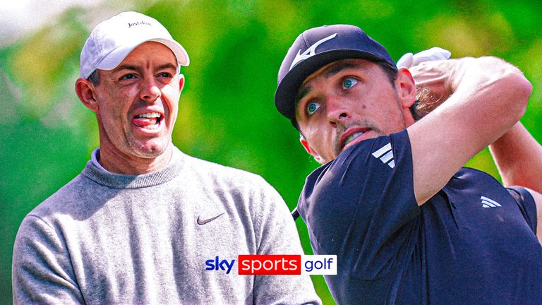 Marco Penge and Rory McIlroy. 