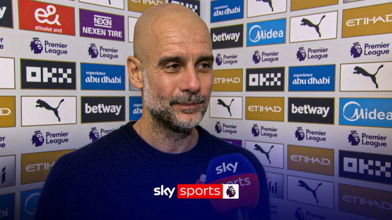 Pep Guardiola postmatch after Liverpool win