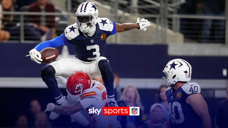 Kansas City Chiefs @ Dallas Cowboys | George Pickens with huge hurdle over the Chiefs&#39; Trent McDuffie
