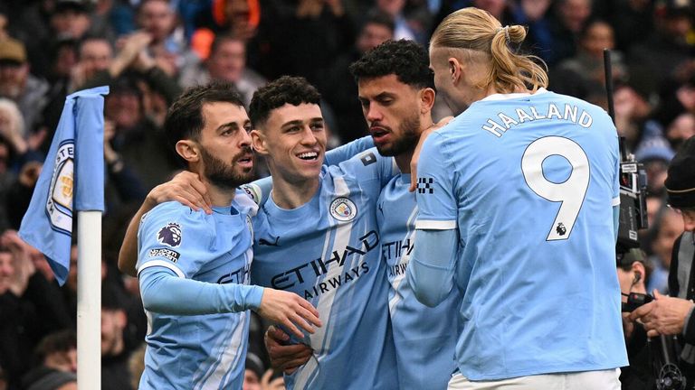 Phil Foden scored Man City's opener after 59 seconds