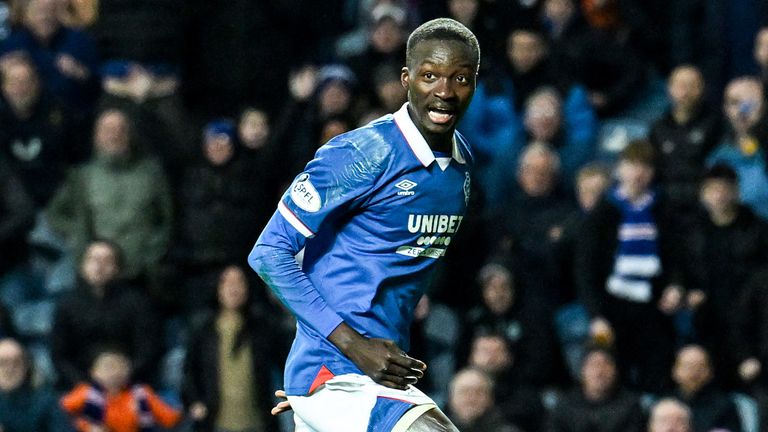 Mohamed Diomande scored Rangers' winner against Livingston