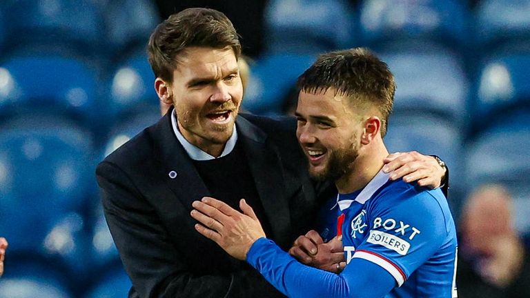 Raskin insists he is enjoying life at Rangers under new head coach Danny Röhl