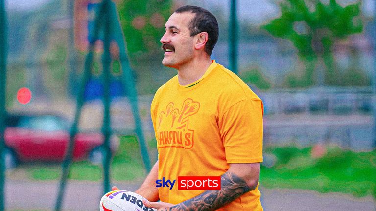 London Broncos' head coach Jason Demetriou talks about the signing of Reagen Campbell-Gillard.