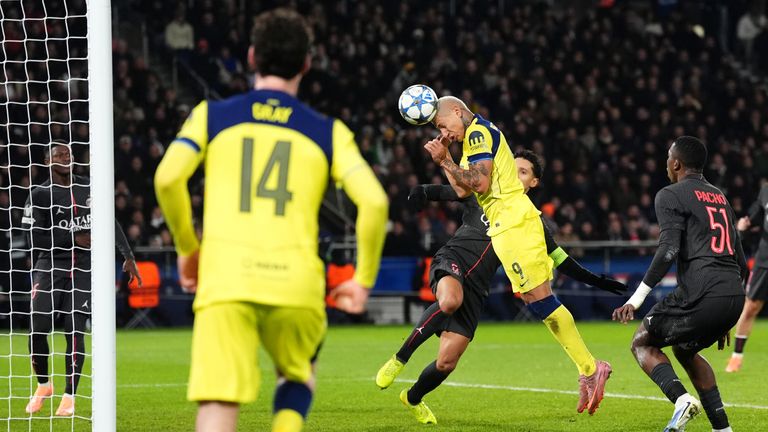 Richarlison gave Tottenham the lead vs PSG