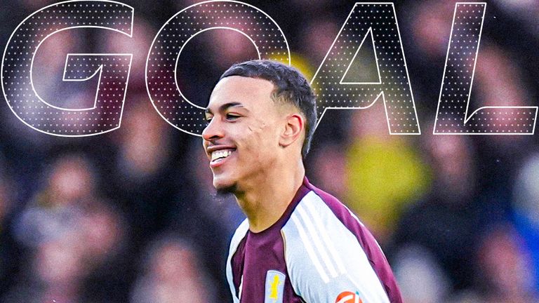 Morgan Rogers scores for Villa