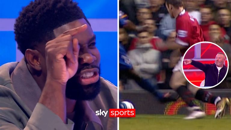 Rooney Tackle Arsenal