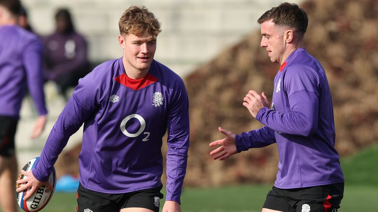 England fly-halves Fin Smith and George Ford