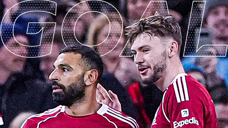 Salah scores against Aston Villa for Liverpool