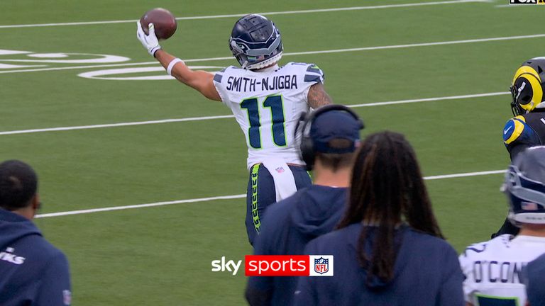 Highlight reel moment! Jaxon Smith‑Njigba’s STUNNING one-handed catch