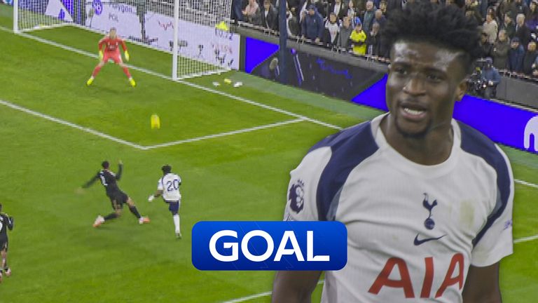 Mohammed Kudus pulls one back for Tottenham Hotspur vs Fulham