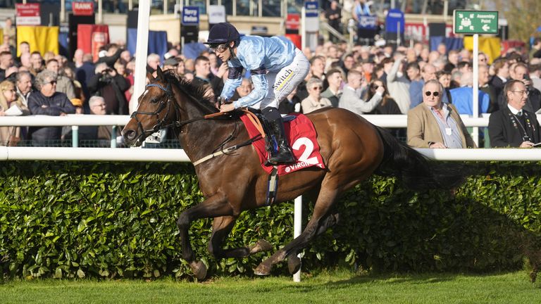 Spycatcher ridden by Pierre-Louis Jamin wins the Virgin Bet Supports Safe Gambling Wentworth Stakes at Doncaster