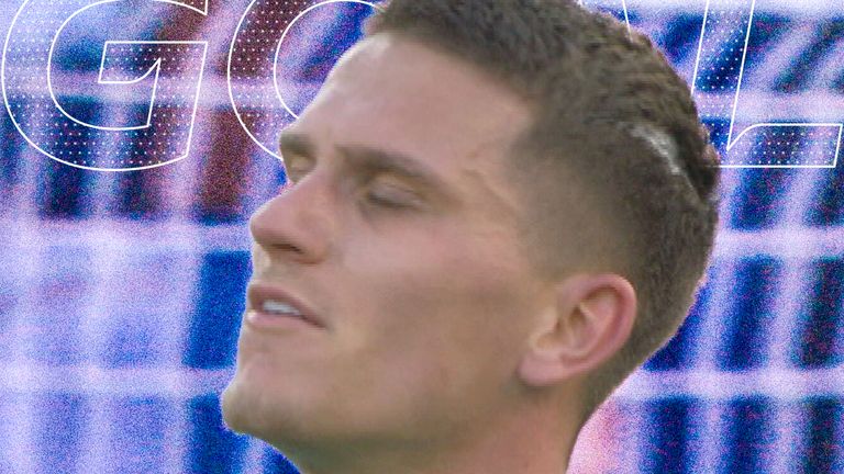 Newcastle's Sven Botman scores an own goal at West Ham