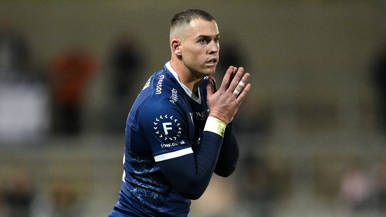 Tom Roebuck of Sale Sharks