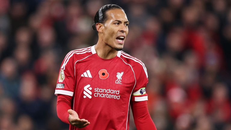 Liverpool captain Virgil van Dijk
