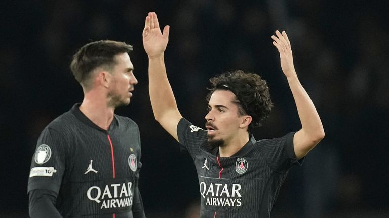 Paris Saint-Germain 5-3 Tottenham Hotspur: Vitinha hat-trick inspires Champions League winners to comeback victory over improved Spurs | Football News