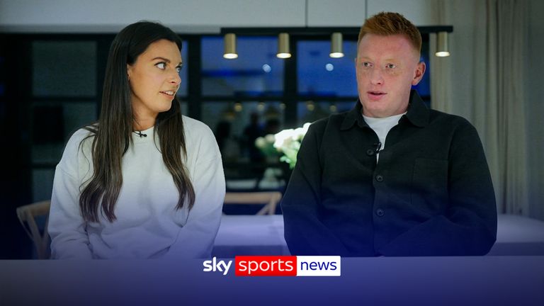 'Football, cancer and me' on Sky Sports News at 4pm on Wednesday; also watch the documentary On Demand