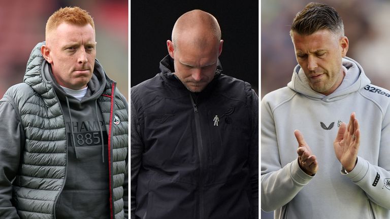 Will Still, Liam Manning and Rob Edwards