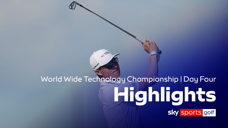 Highlights of the fourth day of the World Wide Technology Championship at the El Cardonal Golf Course in Mexico. 